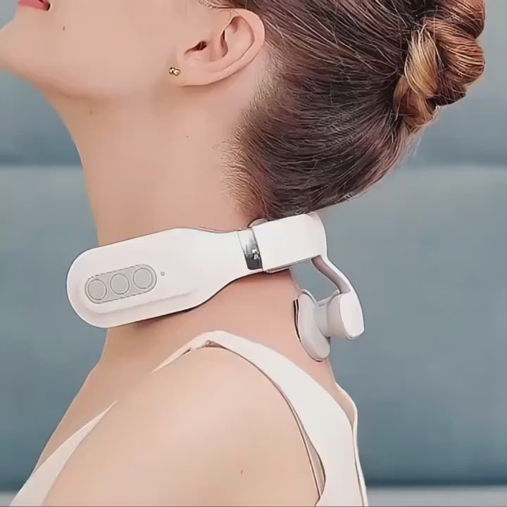 Portable neck massager