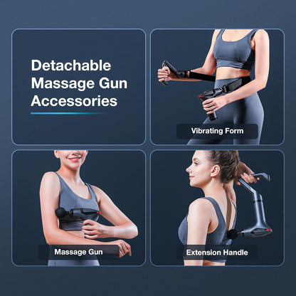 Long-Handle Electric Percussion Massage Device – Deep Tissue Body Massager for Muscle Relaxation