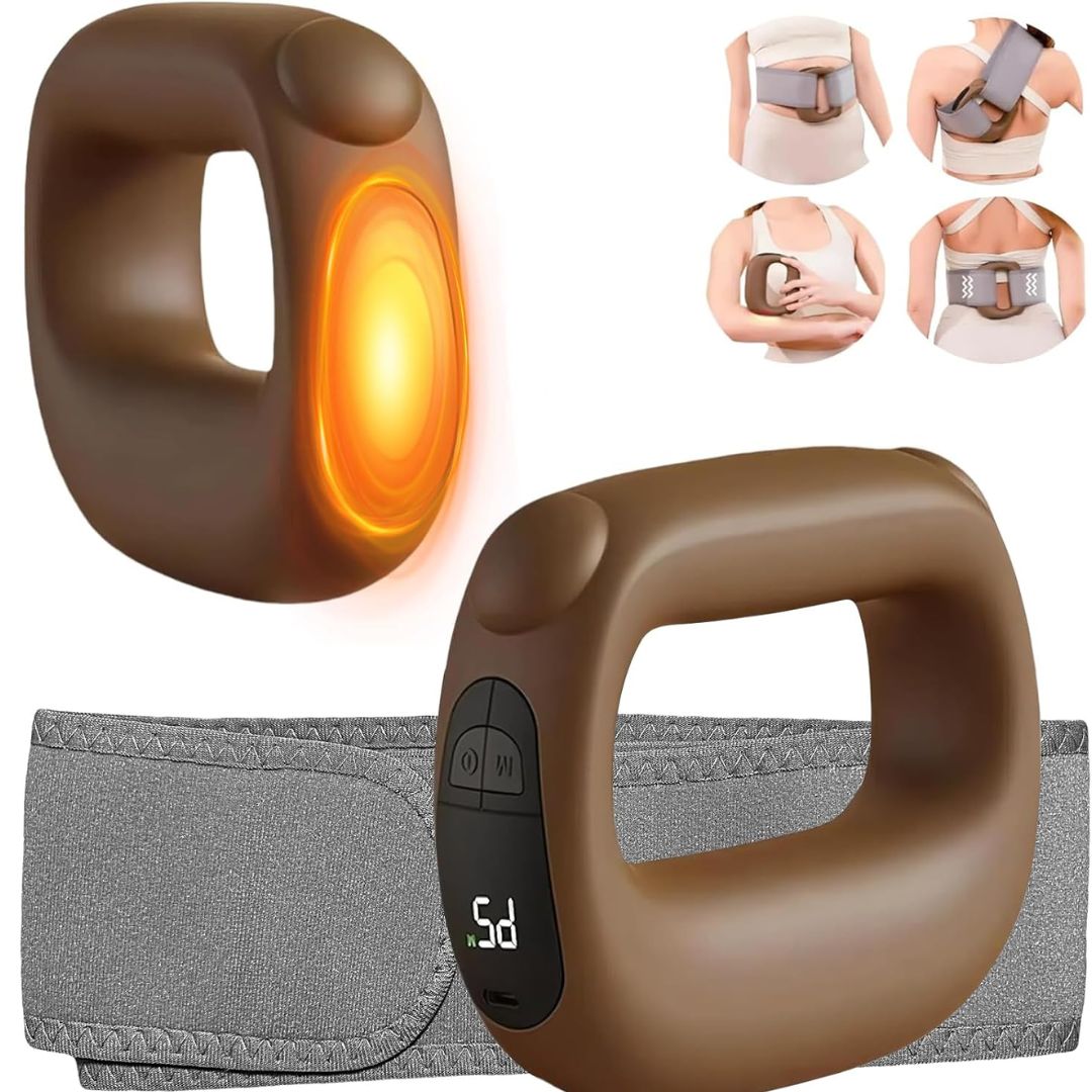 Fascia Massage Instrument – Vibration Shoulder & Neck Yoga Ring Relief Tool