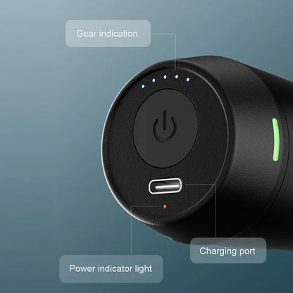 5500–7000 RPM Cordless Vibration Massage – Full Body Muscle Relaxation Tool