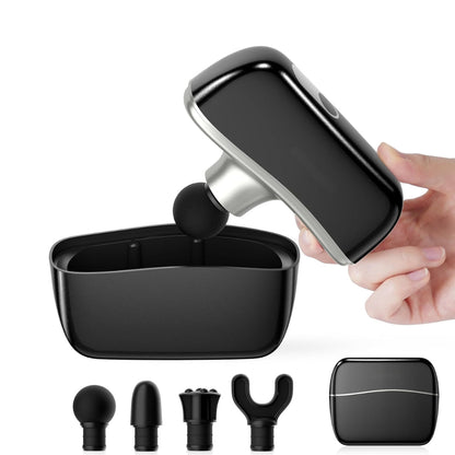 Pocket-Size Mini Percussion Massager – 0.5 lb Travel-Friendly Full-Body Relaxation Device with 10 Speeds & Storage Cube