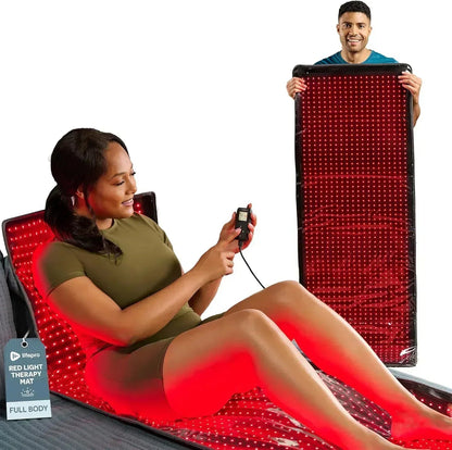 AllevaBody Fit Red Light Therapy Mat