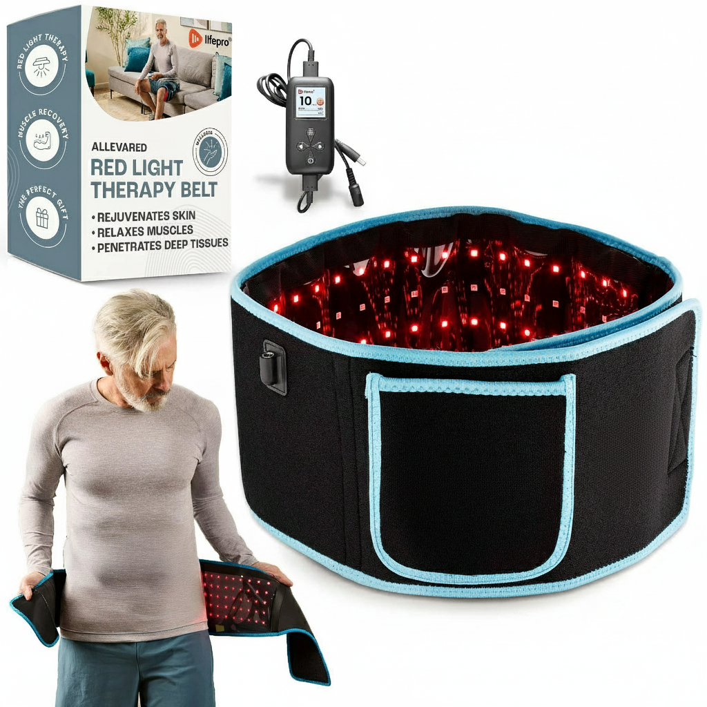 AllevaRed Light Therapy Belt