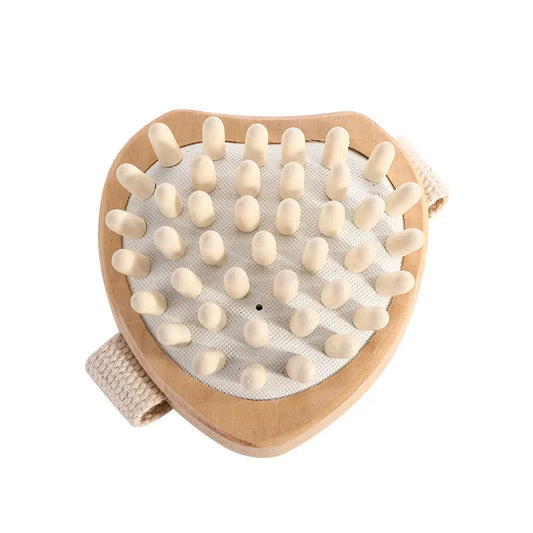Wooden Body Massage Brush - Muscle Relaxation Handheld Guasha