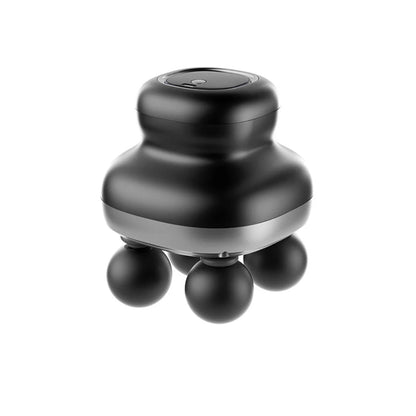 Four-Head Percussion Fascia Massager – Automatic Mini Electric Device for Muscle Relaxation