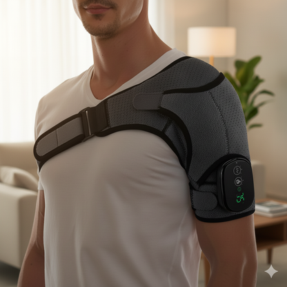 Heated Shoulder Massager for healing and relaxation
