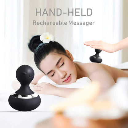 Multi-Function Silicone Body Massager – 10-Mode Low-Noise Rechargeable Relaxation Device
