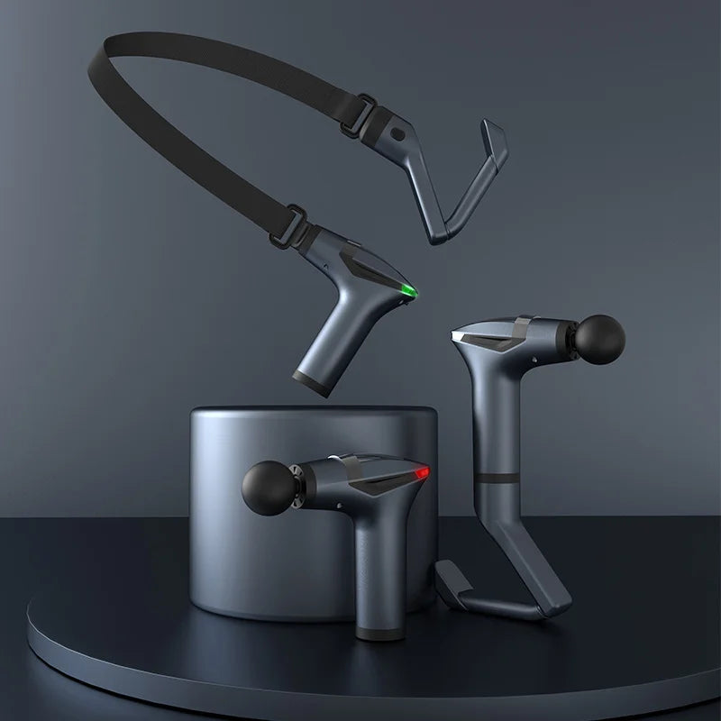 Long-Handle Electric Percussion Massage Device – Deep Tissue Body Massager for Muscle Relaxation