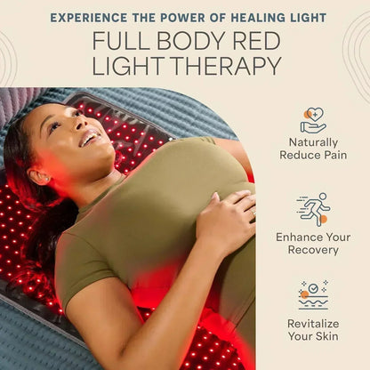 AllevaBody Fit Red Light Therapy Mat