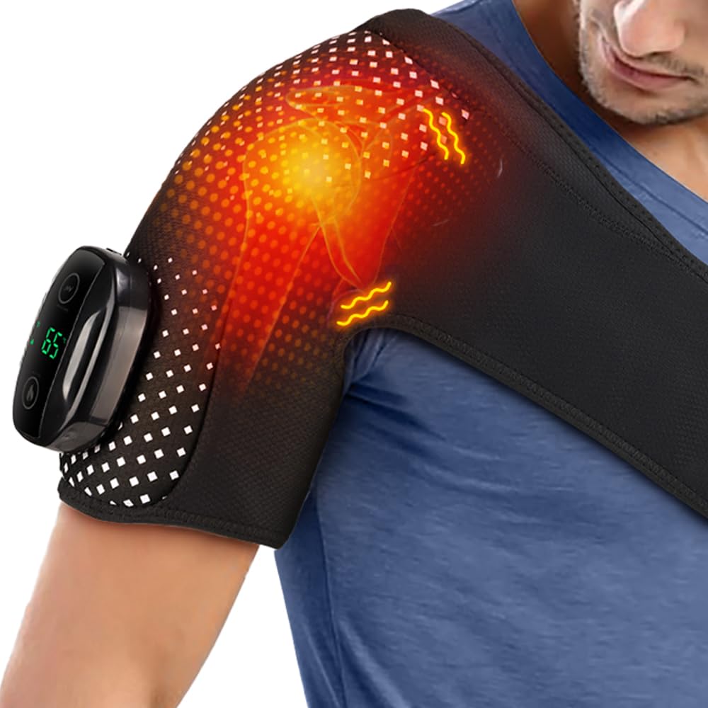 Heated Shoulder Massager for healing and relaxation