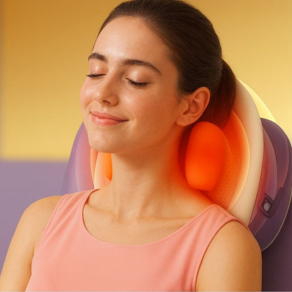 Wireless Heated Massager - Relieve Neck & Muscle Tension