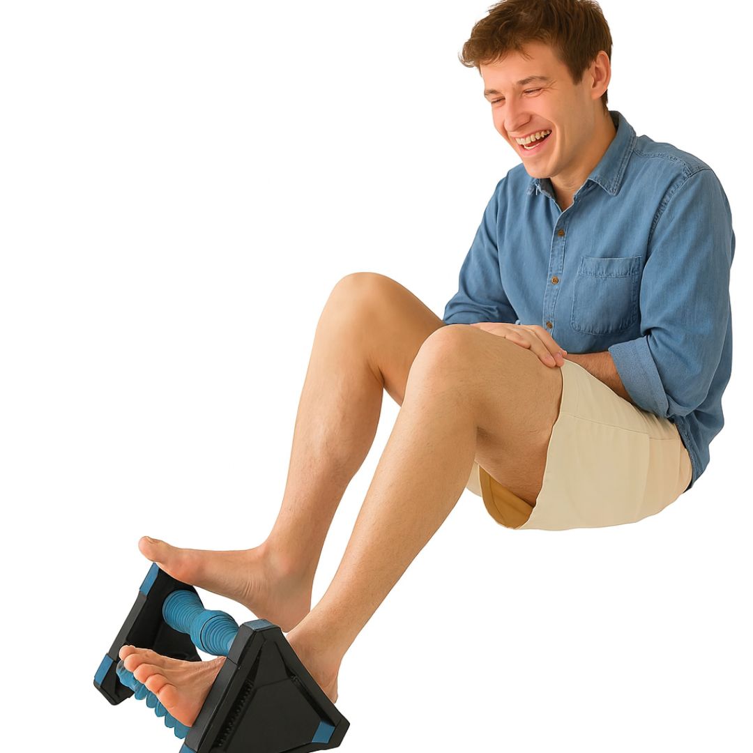 3-in-1 Foot Roller Massager with Ice Therapy – Gentle Cooling Relief