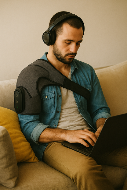 Heated Shoulder Massager for healing and relaxation
