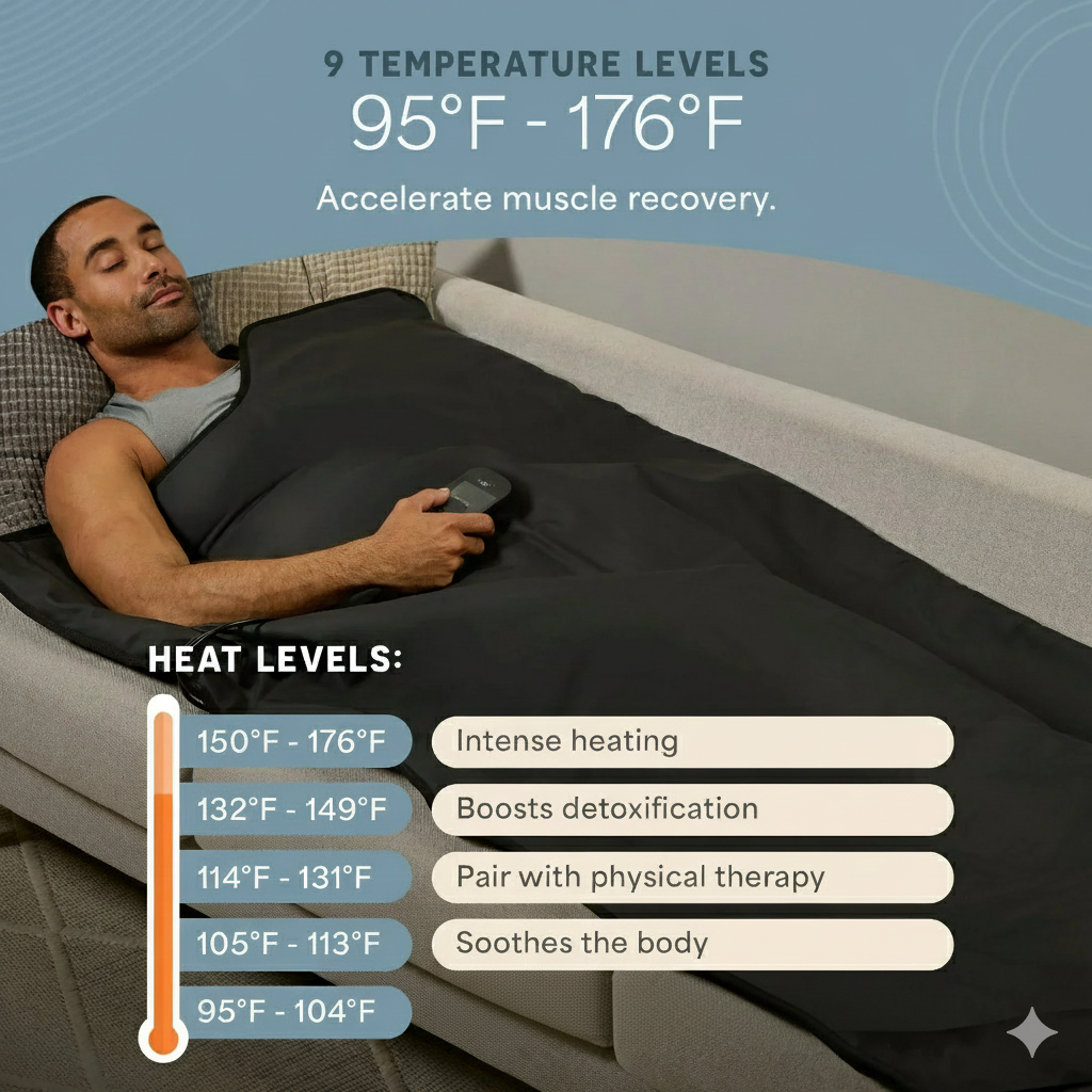 RejuvaWrap™ Infrared Sauna Blanket