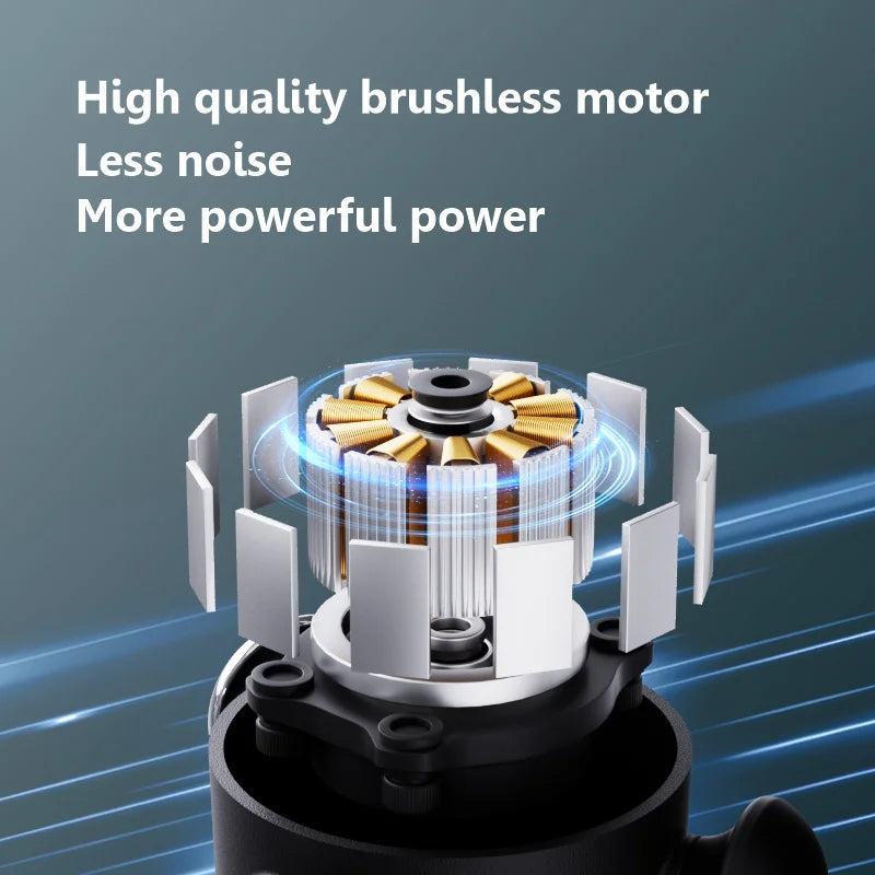 5500–7000 RPM Cordless Vibration Massage – Full Body Muscle Relaxation Tool