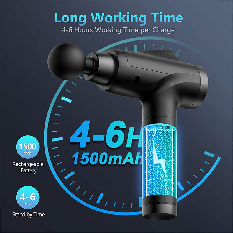 6-Head Deep Tissue Massager - Back, Neck & Shoulder Relief