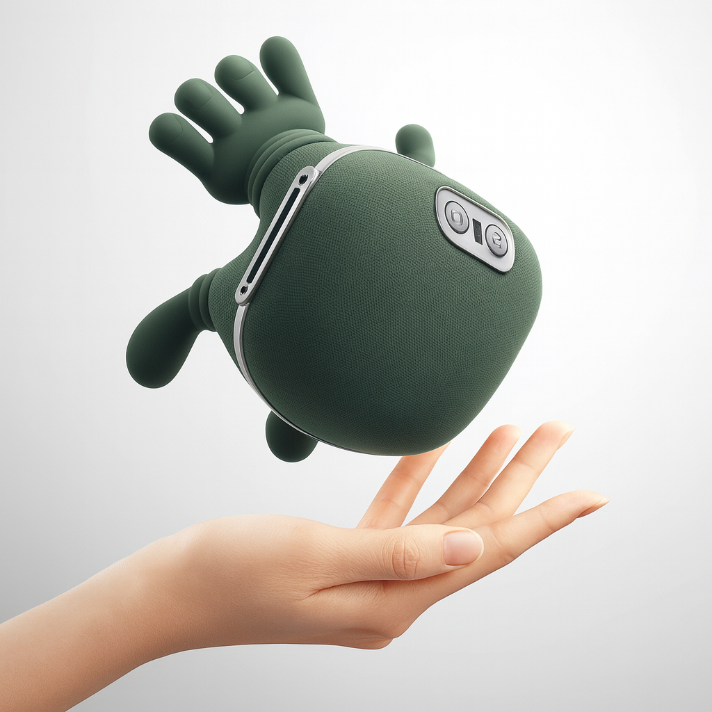 Cordless Heated Neck & Shoulder Massager – Gentle Relief for Everyday Comfort