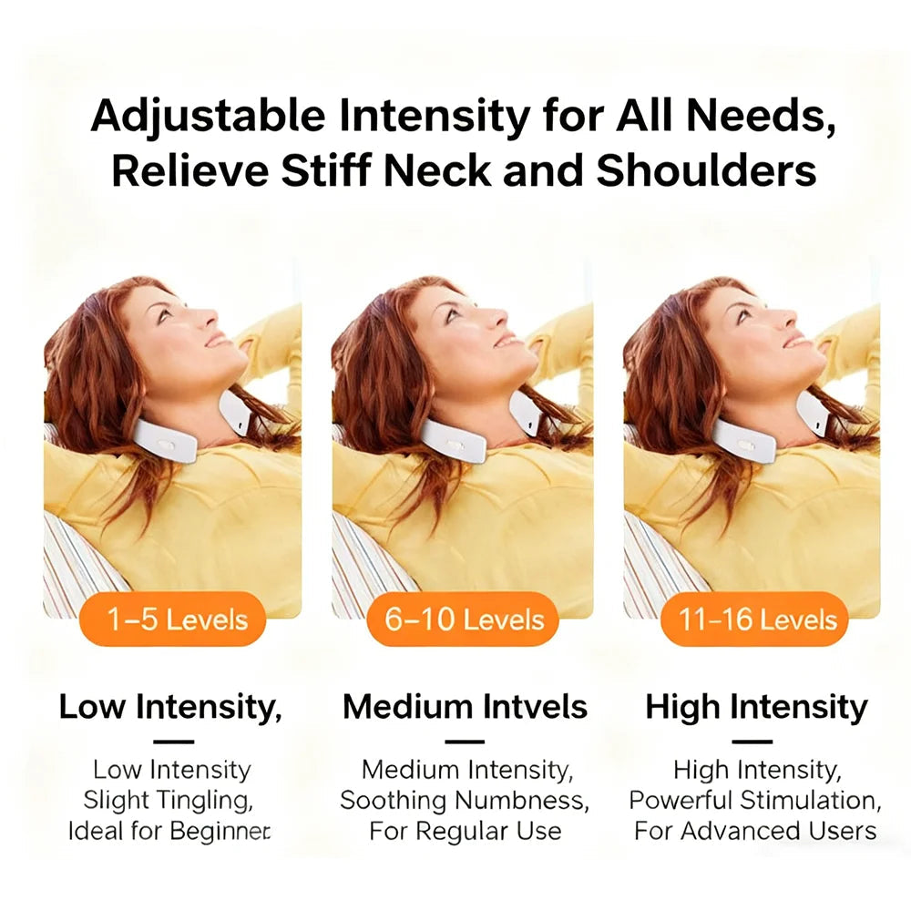 Lightweight Cervical Neck Massager – For Home, Office & Travel