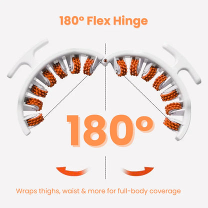 Round Ring Anti-Cellulite Deep Tissue Massage Roller – 14-Wheel Full-Body Massager for Smoother, Firmer Skin