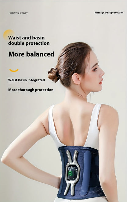 Lower back portable massager