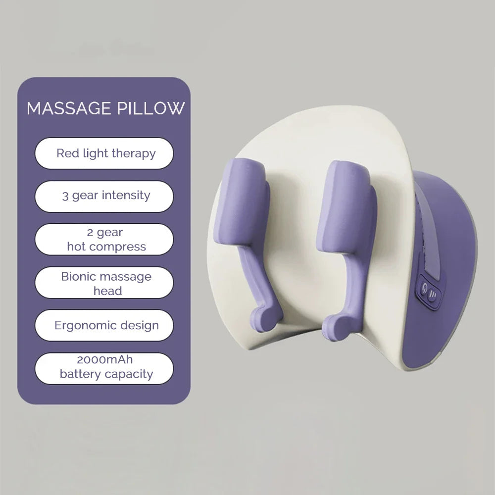 Wireless Heated Massager - Relieve Neck & Muscle Tension