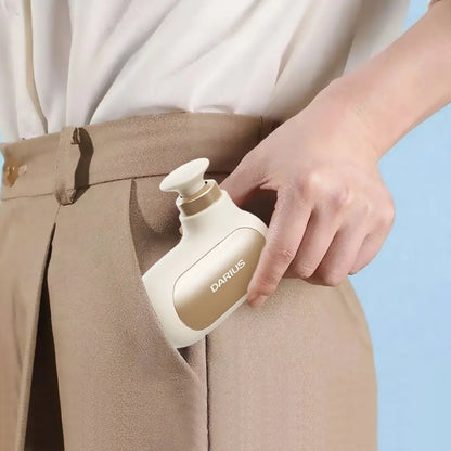 Portable Mini Massage Device – Pocket-Size Deep Tissue Massager with 5 Heads & 4 Speed Levels