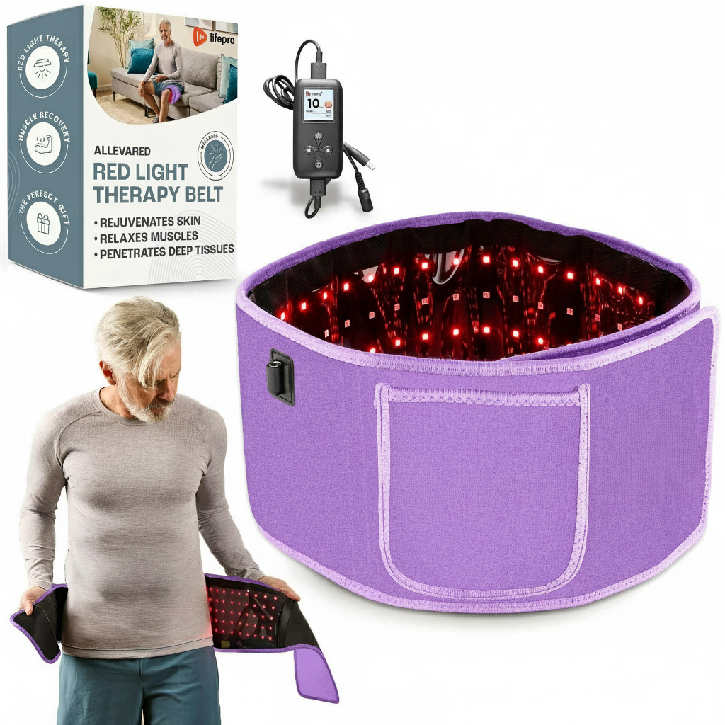AllevaRed Light Therapy Belt
