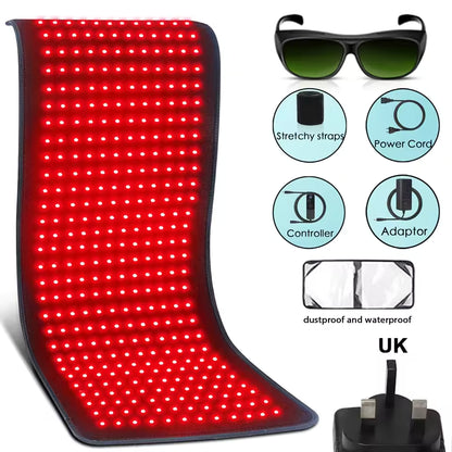 AllevaBody Fit Red Light Therapy Mat