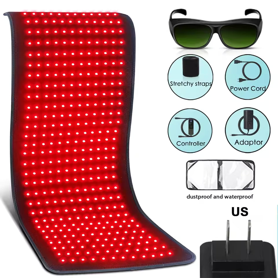 AllevaBody Fit Red Light Therapy Mat
